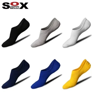 Men’s No Show Socks Non Slip Silicone Grip Summer Mesh Breathable Low Cut Socks Bulk