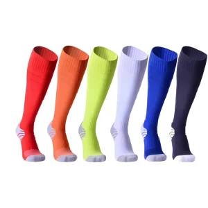 Men’s Non Slip Long Tube Fencing Football Sports Socks Knitted Crew High Body Adult Summer Anti Bacterial