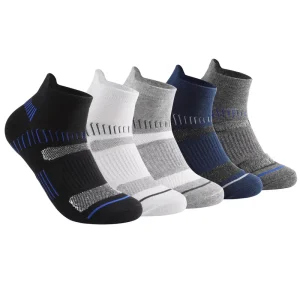 Mens Outdoor High Quality Cotton Sports Socks Athletic Running Basketball Ankle Socks for Mens