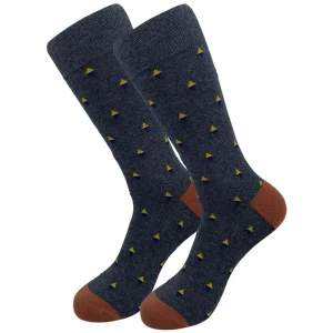 Men’s Plus Size Formal Office Suit Dress Breathable Anti-Bacterial Summer Socks with Body Cuff for Spring