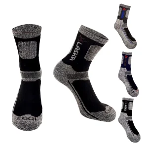 Men’s Professional Autumn Knitted Quick-Drying Thick Crew Socks with High Cuff for Mountaineering Sports