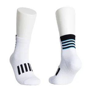 Men’s Professional Sports Basketball Socks Summer Crew Sweat-Absorbent Non-Slip Shock-Absorbing Riding Knitted Technique Cuff