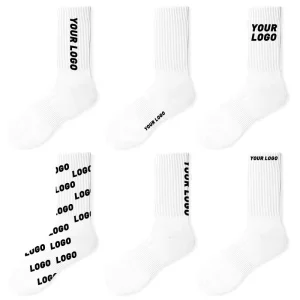 Men’s Quick Dry Ankle Crew Compression Anti-slip Sports Socks Custom Anti-Bacterial Feature Bottom Logo