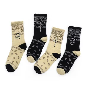 Men’s Socks Abstract Pattern Personalized Breathable Cotton Socks