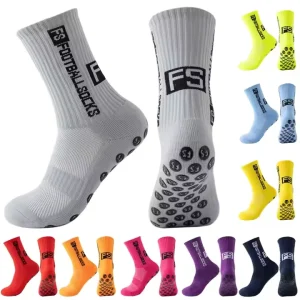 Men’s Sports Anti slip Non slip FS Football Grip Socks