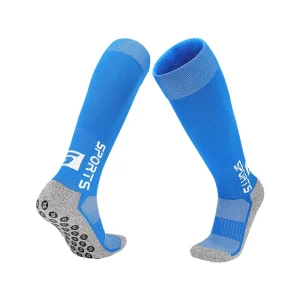 Men’s Sports Crew Soccer Socks Spring Breathable Quick Dry Anti Slip Jacquard Fashion Custom Logo ODM