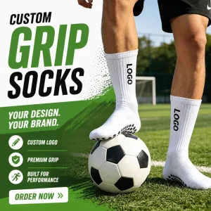 Men’s Sports Grip Sock Custom Football Sock Custom Grip Socks Manufacturers