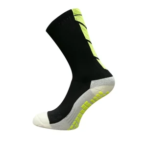Mens Sports Mid Calf Colorful Terry Anti Slip Soccer Socks
