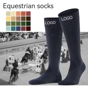 Men’s Sports Socks Knee High Equestrian Socks Athletic Custom Socks