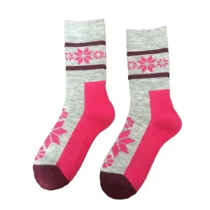 Men’s Standard Wool Winter Socks Heavyweight Casual Socks with Anti-Slip & Quick Dry for Hiking Work & Outdoor Activities