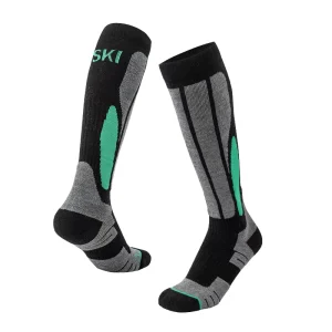 Men’s Thickened Wool Ski Socks High Top Sports Socks Warm Towel Soled for Autumn Season