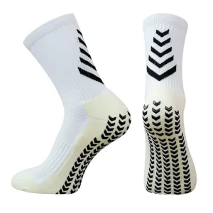 Men’s Wear-Resistant Non-Slip Football Socks with Thickened Towel Bottom Non-slip Sport Socks Sporty Casual Socks
