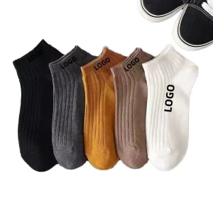 Men’s White 100% Cotton Anti-Bacterial Breathable Sweat-Absorbent Casual Socks No Show Summer Fashion