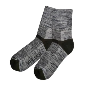 Men’s Winter Running Socks Marled Thermal with Seamless Toe and Mesh Ventilation Non Slip Warm Socks