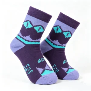 Men’s Women’s & Children’s Custom Logo Breathable Antibacterial Adventure Socks