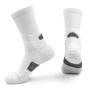 Men’s Women’s Children’s Youth Anti-Slip Grip Running Socks Breathable Summer Cotton Custom Knitted Crew Sports Basketball Cuff