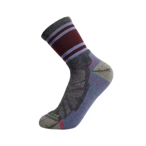 Men’s Women’s Merino Wool Activewear Crew Socks Lightweight Quick Dry Thermal Casual Sports Knitted Ankle Winter Cuff Body