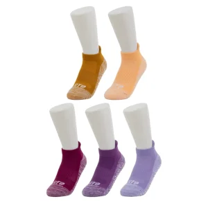 Men’s Women’s Sports Crew Socks Anti Slip Grip Yoga 3D Geometric Pattern Super Soft Breathable Comfortable Autumn Season Knitted