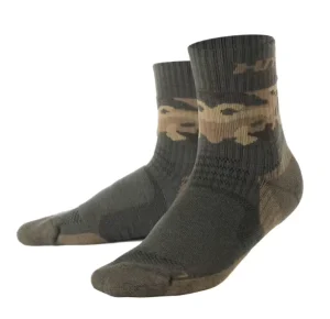 Men’s Women’s Wool Nylon Hiking Socks Winter Standard Thick Fuzzy Crew Socks Customizable Logo Anti-Bacterial