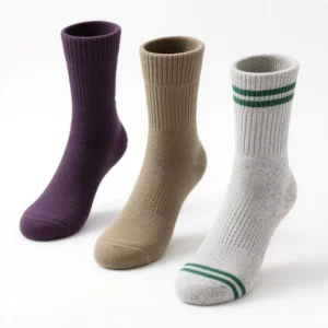 Men’s Work Boot Socks Custom Eco Friendly Digital Print Ankle Socks with Custom Logo