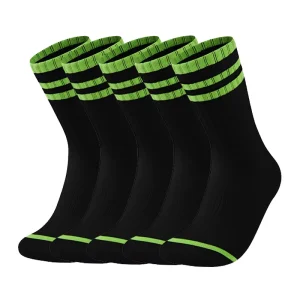 Men’s Youth Ankle Athletic Short Socks Quick Dry Breathable Eco Friendly Anti Bacterial Non Slip Soft Cuff Sports Daily Wear