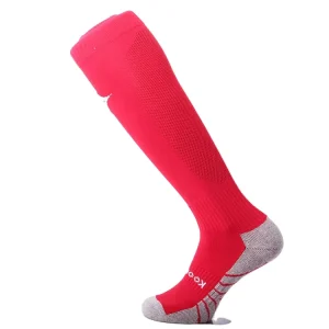 Men’s Youth Breathable Cotton Bamboo Fiber Camouflage Thick Ankle Compression Football Soccer Quick Dry Custom Logo Socks