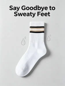 Men’s Youth Short Tube Cotton Crew Socks Colorful Solid Plain Breathable Knitted Socks Regular Casual Daily Use Logo Socks
