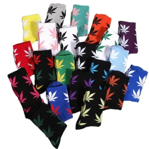 Men’s and Women’s Basketball & Football Sports Socks with Bottom Logo for Spring Season