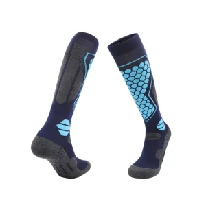 Men’s and Women’s Crew Knee High Cotton Compression Sports Socks Custom Logo Printed Breathable Ski Basketball Warm Snow Socks