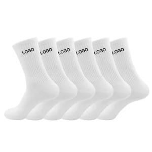 Men’s and Women’s Crew Socks Quick Dry Breathable Sports Running Socks With Cushioned