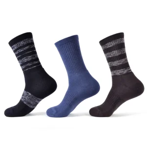 Merino Wool Hiking Socks Autumn Thermal Warm Crew Boot Socks for Men
