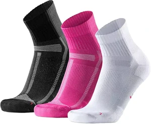 Merino Wool Thermal Crew Socks for Winter Hiking Sports Warm Cushioned Breathable Walking Socks with Logo on Bottom