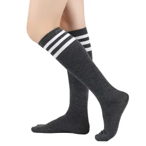 Mid-tube Striped Women’s Knee-high Party Socks