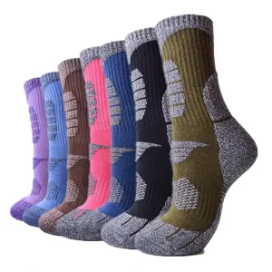 Mid tube Thick Wear resistant Cotton Men’s and Women’s Hiking and Mountaineering Socks