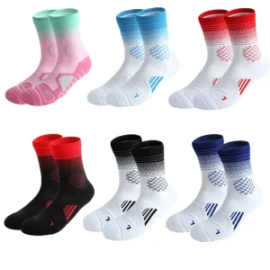 Moisture Wicking Basketball Football Badminton Sports Socks for Men