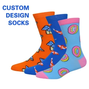 Moisturewicking Socks Customizable Unisex Unique Patterns