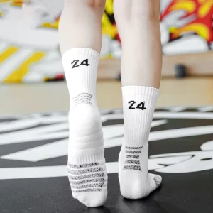 Most Popular Men’s Youth Crew Elite Basketball Socks Spring Breathable Shock Absorbing Antibacterial Anti Slip Towel Bottom