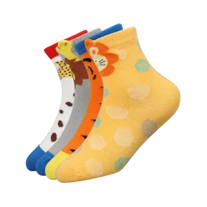 Multi Designed Animal With 3D Lion Ears Customized OEM Children Jacquard