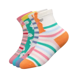 Multi-Designed Breathable Crew Animal With 3D Fox Ears Cute and Vivid for Children
