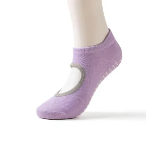 Multicolor Casual Women’s Sports Grip Yoga Pilates Socks Soft Breathable Anti Slip Sole