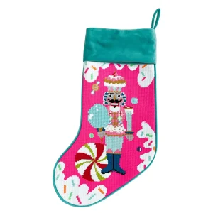Needlepoint Custom Socks Cotton Modern Simplicity Characters Pattern Festival Christmas Ornaments Stocking