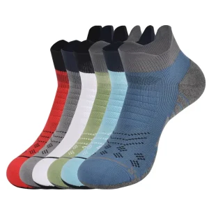 New Ankle Compression Gym Men’s Marathon Socks Fit Breathable Running Socks