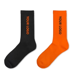 New Best selling Low MOQ Men’s Crew Socks Breathable Knitted Spring Socks