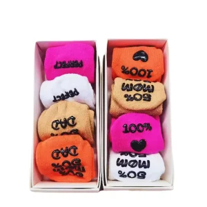 New Born Baby Winter Socks Soft Cotton Crew Knitted Anti Slip Feature Funny Cute Cartoon Pattern Baby Winter