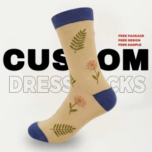 New Custom Crew Colorful Casual Unisex Cotton Dress Socks Dress Adults Socks