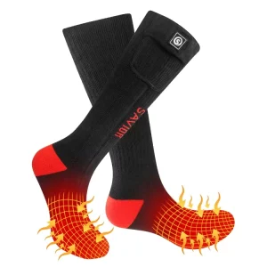 New Custom Warm Sports Socks Men Women Thermal Rechargeable Battery Heated Socks