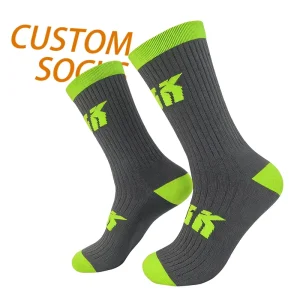 New Design Custom Dress Socks Business Cotton Custom Your Own Logo Unisex Dress Socks Men