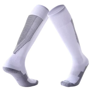 New Design Men’s Sports Athletic Compression Football Soccer Socks Over Knee High Sports Socks
