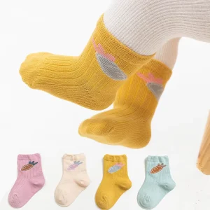 New Infant Baby Socks Winter Autumn 100% Cotton Newborn Baby Boy Socks Toddler Baby Boys Accessories