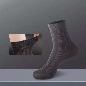 New Style Anti-bacterial Bamboo Fiber Men’s Socks Custom Logo Knitted Quick Dry Breathable Eco-friendly Sports Ankle Socks